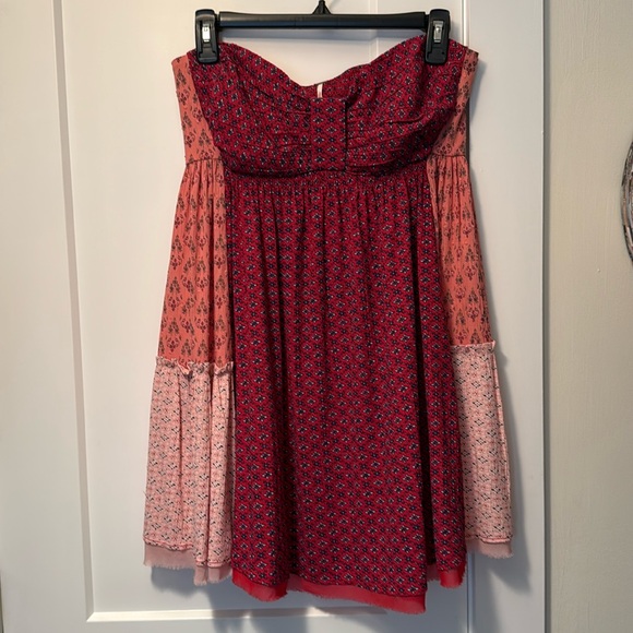 Free People Tops - Free People Across The Sea Strapless Tunic | Size s